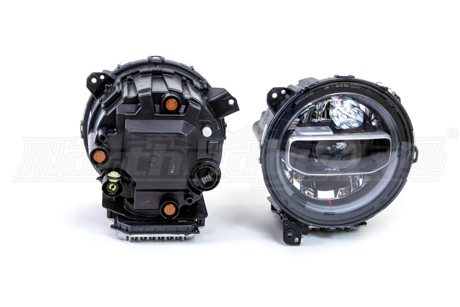 Mopar LED Headlights Pair - Jeep Rubicon 2018-2021 |  82215136AD|Northridge4x4