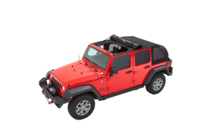 Bestop Trektop NX Plus Soft Top Twill Black - JK 4dr