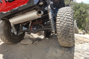 Nemesis Industries Crawler Stubby Rear Bumper w/Shackle Mounts - Aluminum, Bare - JL