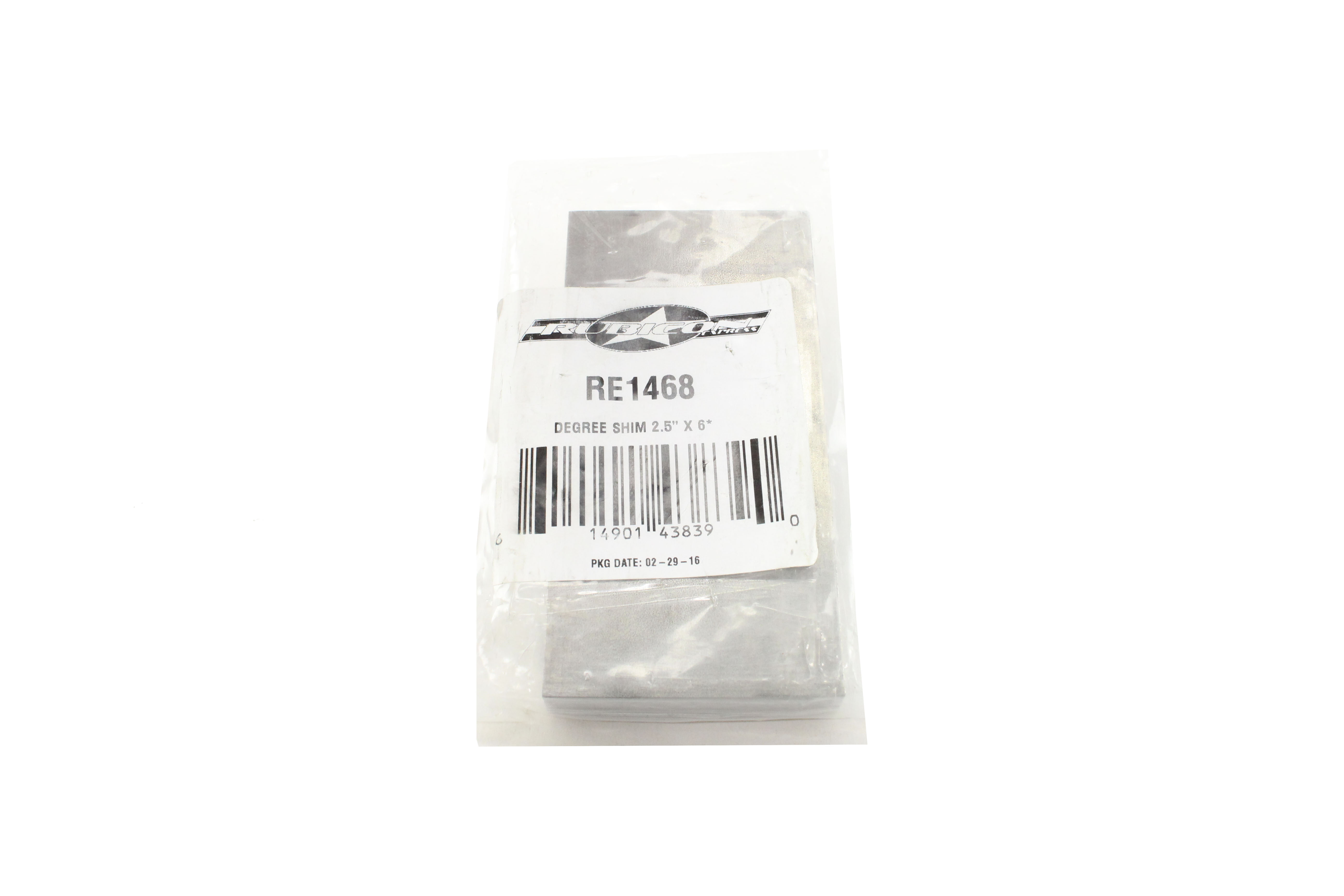 Rubicon Express Degree Shim Pair 2.5 inch x 6 Degree