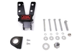 Steer Smarts Sector Shaft Brace w/ Frame Side Track Bar Reinforcement Bracket - JT/JL