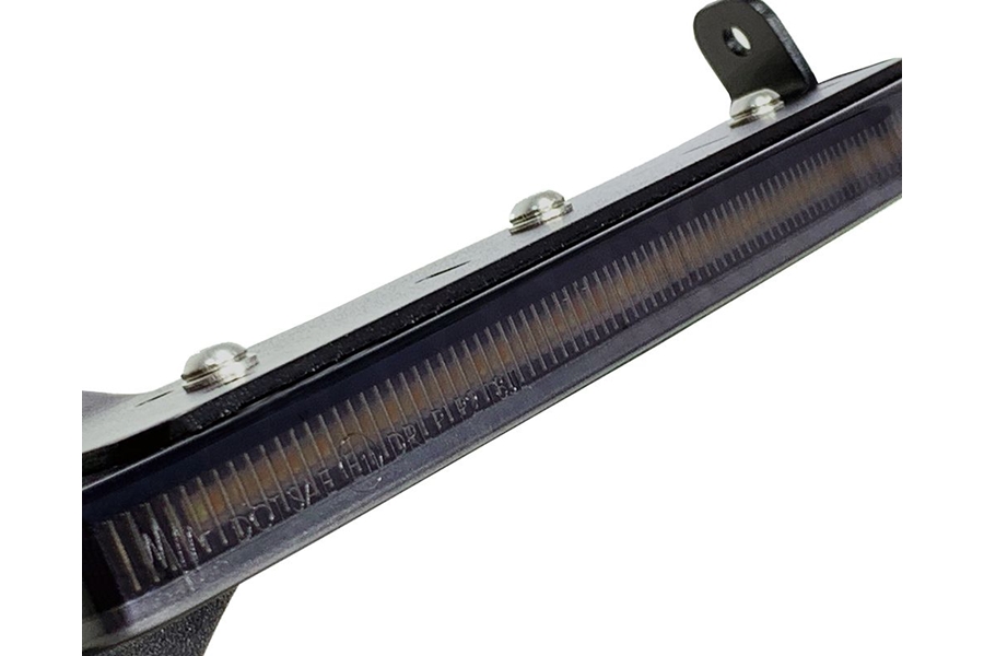 Quake LED Slim Smoked DRL Fender Chop Kit - JT Overland / JL Sahara