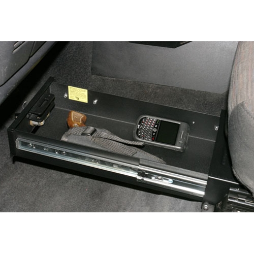 Tuffy Security Conceal Carry Drawer - Front Driver Side, Black - LJ/TJ