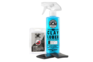 Chemical Guys Heavy Duty Clay Bar and Luber Synthetic Lubricant Kit