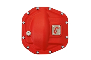 Currie Enterprises D44/M210 Front  Diff Cover - Red - JL/JT
