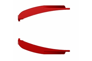 Motobilt 2in Front Flat Fenders - No Inner Fenders - TJ