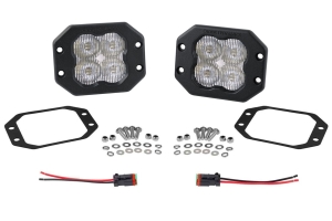 Diode Dynamics SS3 Pro Flush ABL White - SAE Fog