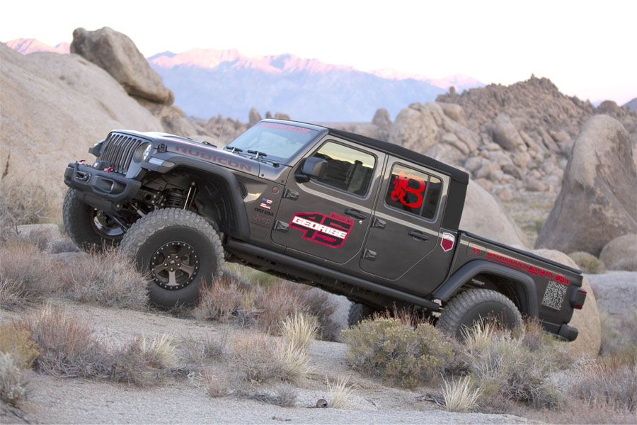 Bawarrion GEORISE45 4.5in Sport Suspension System, Wide Axle/Up to 37in Tires - JT Diesel