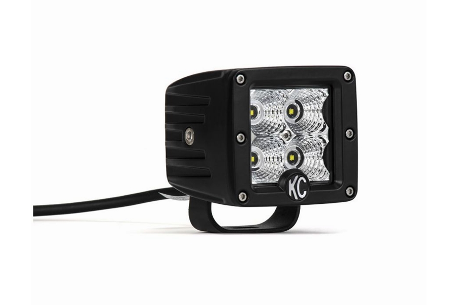 KC HiLites 3in C-Series C3 LED Light, Single - Flood Beam