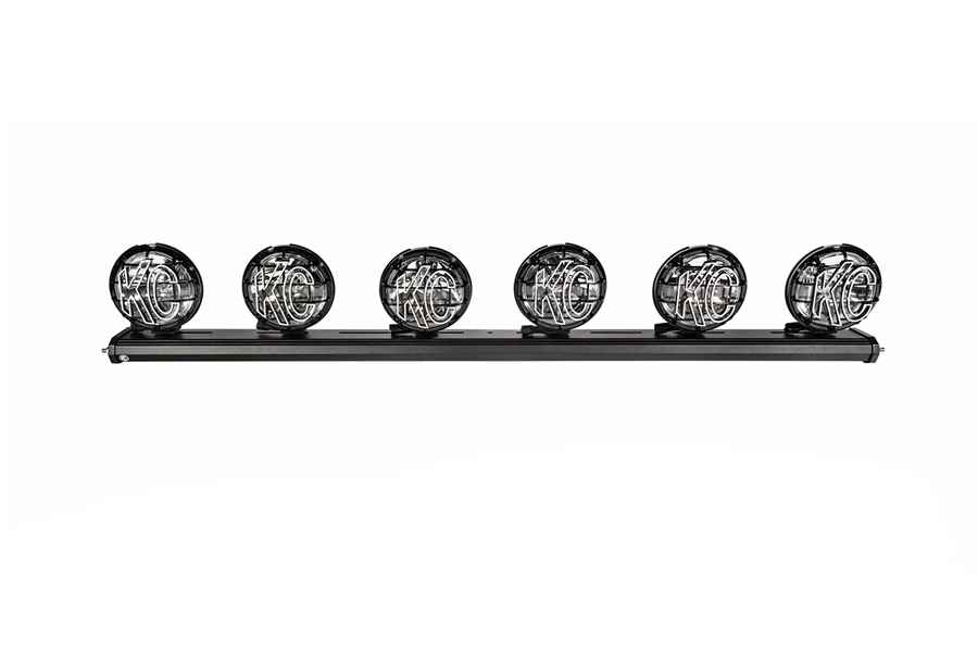 KC Hilites 50in Apollo Pro 6-Light Halogen Xross Bar Kit - JT/JL