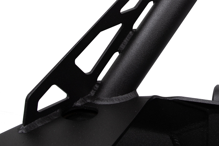 Crawltek Inferno Front Bumper w/ Stinger - Black - JK 