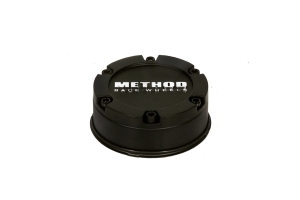 Method Race Wheels Flush Center Cap, Black - 5x5 / 6x135