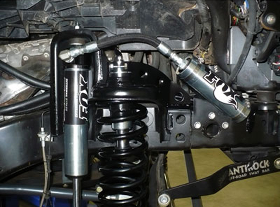 Synergy Manufacturing Thru Coil Air Bump Kit Front - JK