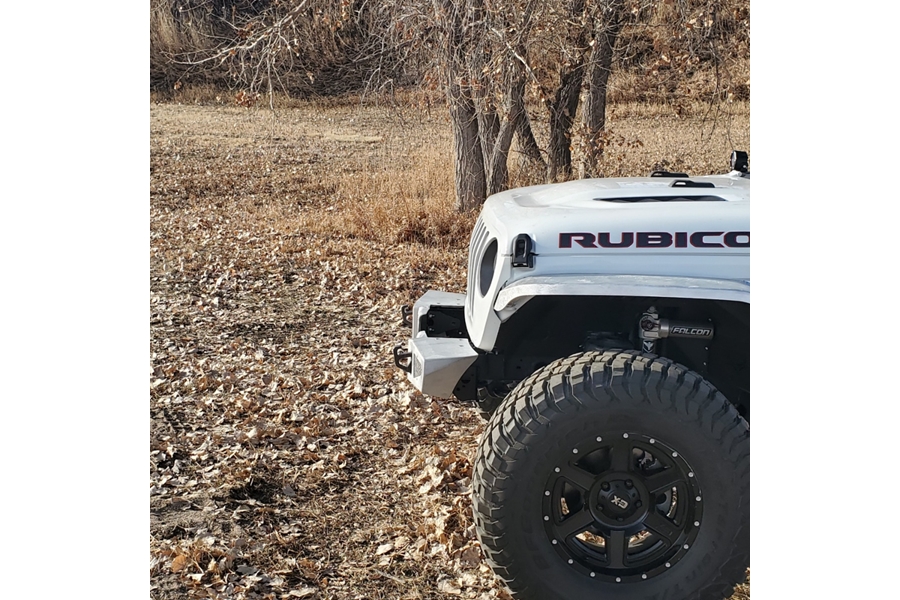 Nemesis Industries Kelvin Mid-Width Front Bumper - Bare - JT/JL