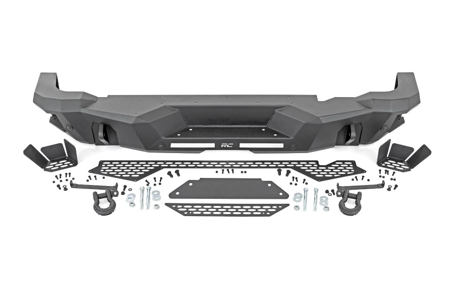 Rough Country Rear Bumper, Without LED Lights - Bronco 2021+