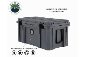 Overland Vehicle Systems Dry Storage Box, Dark Grey -169 QT 