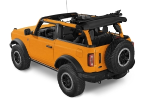 Bestop Trektop Slantback Soft Top - Black Twill - Bronco 2dr 2021+