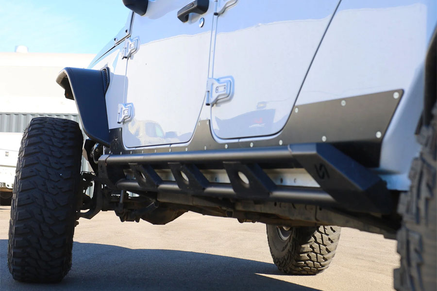Turn Offroad Rock Sliders w/ Frame Mount System - JT