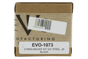 Evo Manufacturing Bolt On DRing Mounts Front 1073 Northridge4x4
