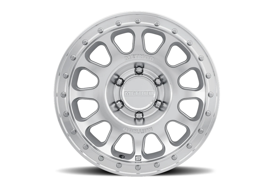 Method Race Wheels 709 Series HD Bead Grip Wheel, 17x8.5 6x5.5 25mm - Machined - Bronco 2021+