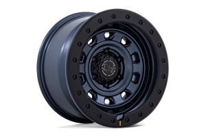 Black Rhino Xplorer Wheel, 17x9 5x5 -12mm - Metallic Blue - JT/JL/JK