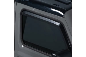 Putco Front and Rear Element Window Deflectors - Matte Black - JT/JL 4Dr