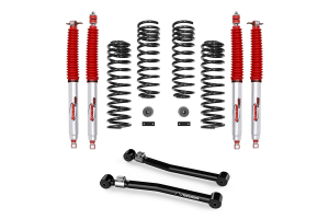 RANCHO 2IN SPORT SUSPENSION SYSTEM, RS900 SHOCKS, TERAFLEX FLEXARM KIT