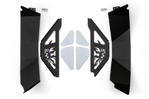 Poison Spyder Rear Inner Fender Kit Black - JK