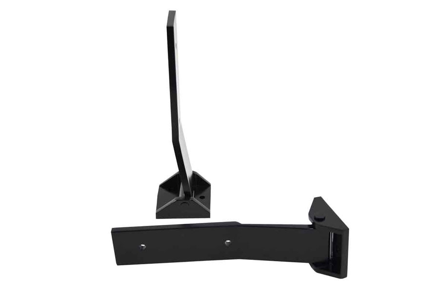 Kentrol Tailgate Hinge Pair - Black Powder Coat - JK