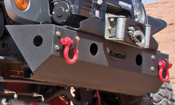 Rancho Performance RockGEAR Front Off Road Bumper - JK