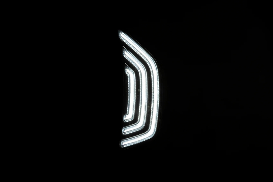 Outside Line Motoring LED Front Fender Vent Sidemarkers - Smoked - JL