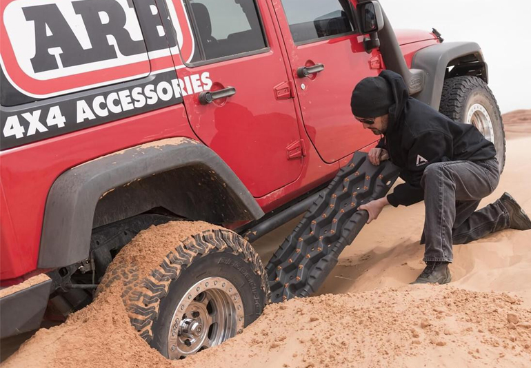 ARB Tred Pro Recovery Boards, Pair - Red