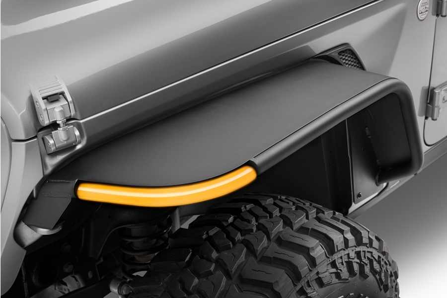 Rugged Ridge Metal Max Front Fender Flares - JT/JL