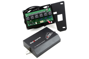 sPOD 6-Switch Panel and Source System w/ Air Gauge - JK