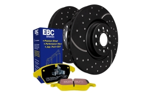 EBC Brakes Stage5 Yellowstuff Front Brake Kit - JK 2012+ 3.6L