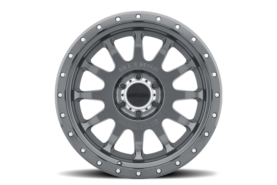 Method Race Wheels MR605 NV Wheel, 20x10 6x5.5 - Gloss Titanium - Bronco 2021+