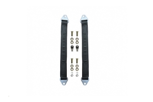 EVO Manufacturing C/O Limit Strap Kit, Front Set  - JT/JL 