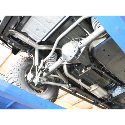 AFE Power MACH Force XP Hi-Tuck 2.5in Cat-Back Exhaust System - JK 4dr 2012+