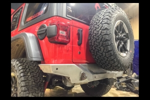 Artec Industries Nighthawk Rear Bumper - No Sensor Provisions - JL