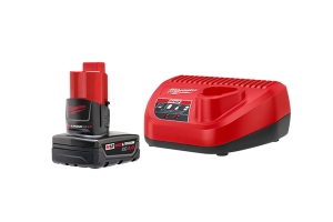 Milwaukee Tool M12 Redlithium XC4.0 Starter Kit