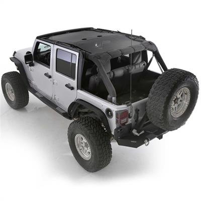 Smittybilt Cloak Extended Mesh Top - JK 4dr
