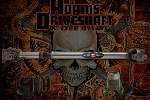 Adams Driveshaft Extreme Duty Series 1310 Solid Front CV Driveshaft - w/Flange - JT