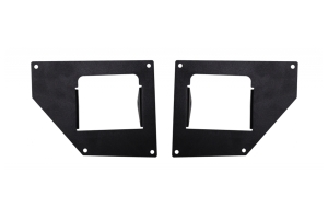 Go Rhino BRJ40 Light Plates for Straight End Caps (4in) - JK 