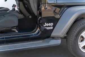 DV8 Offroad Hinge-Mounted Foot Pegs - Pair - JT/JL/JK