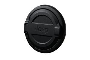 Mopar Fuel Filler Door, Black - JL