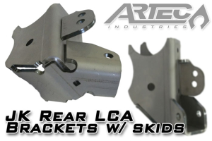 Artec Industries Control Arm Brackets w/Skids Rear Lower - JK