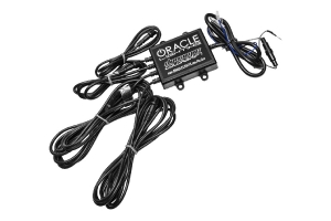 Oracle Lighting 7in High Powered LED Headlights (Pair) - Black Bezel - Dynamic ColorSHIFT - JT/JL