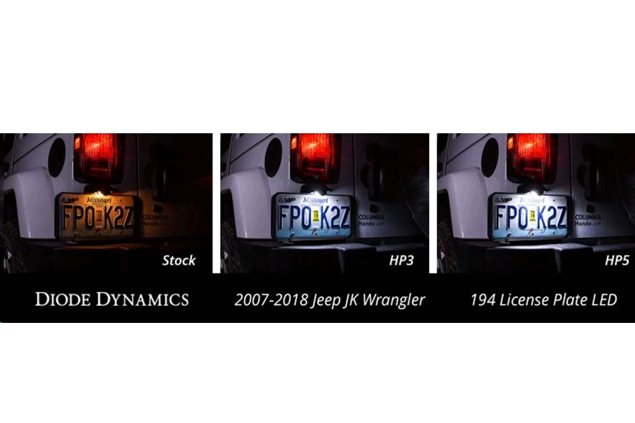 Diode Dynamics Interior LED Conversion Stage 2 Kit, Cool White - JK 4Dr