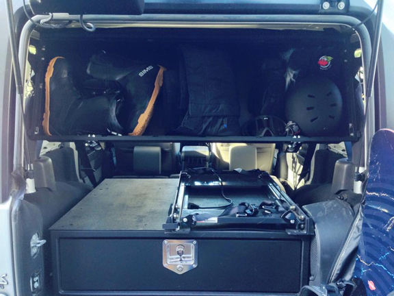 Grenadeacorp Sub Roof Concealed Locking Storage System 4 Door
