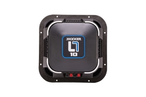 Kicker L710 10in 25cm Square Subwoofer Dual Voice Coil 4-Ohm 750W
